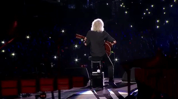 Brian May Queen GIF