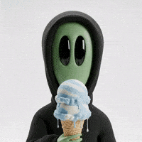 Ice Cream GIF by Lonely Aliens