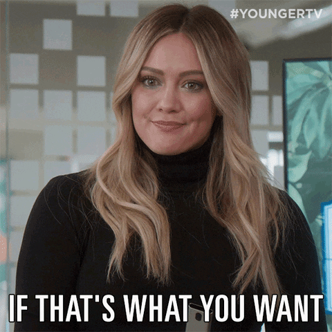 Kelseypeters Whatyouwant GIF by YoungerTV