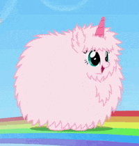 cute unicorn rainbow gif