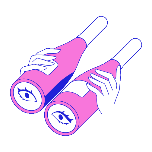 Fashion Pink Sticker by Mia Becar