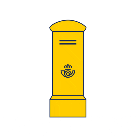 Amarillo Carta GIF by Correos - Find & Share on GIPHY