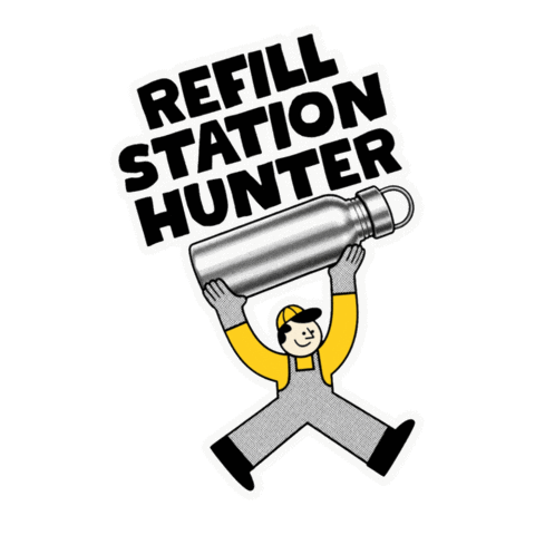 Refill Sticker by Trash Hero World