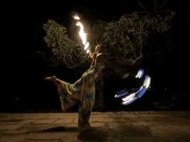 Fire Spinning GIF by HuMandalas
