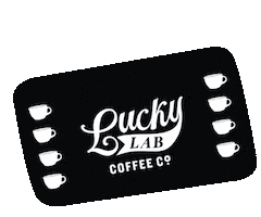 Sticker by Lucky Lab Coffee Co