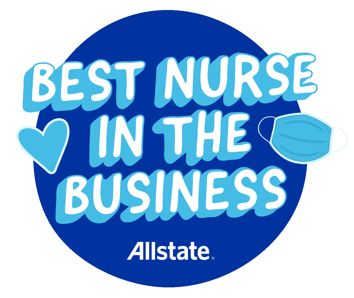 Mask Love Sticker by Allstate for iOS & Android GIPHY