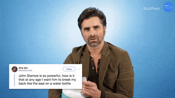 Why Would I Do That John Stamos GIF by BuzzFeed