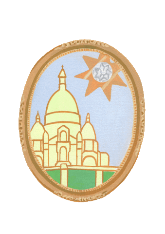 France Paris Sticker by Les Néréides