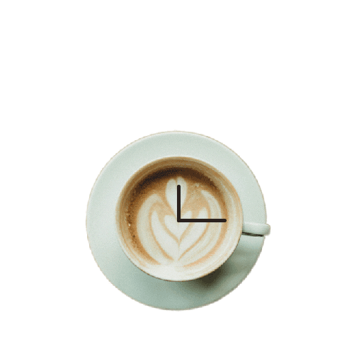 Coffee First Sticker by Giulietta Cafés