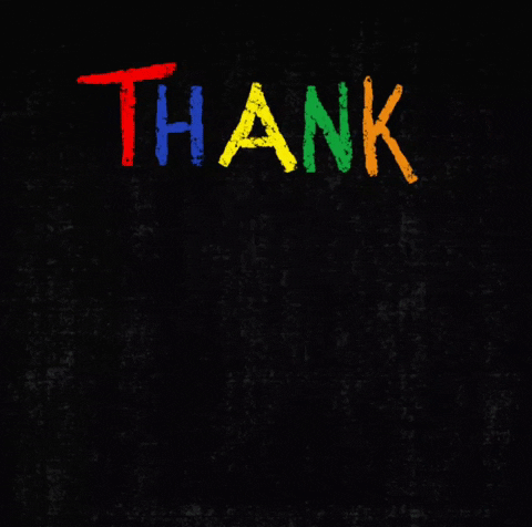 Thanks Thank You GIF by Megnificent Creative - Find & Share on GIPHY