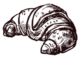 Travel Croissant Sticker by Frankfurt Airport