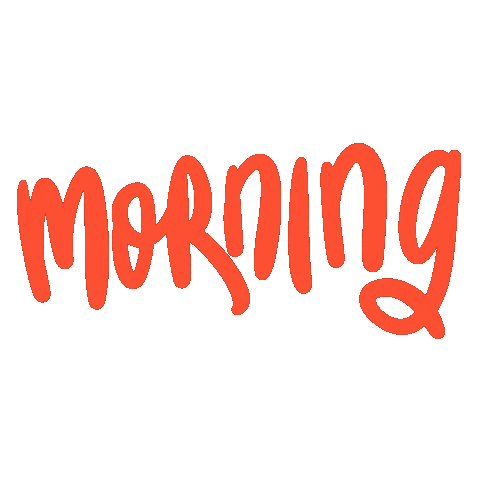 Morning Sticker