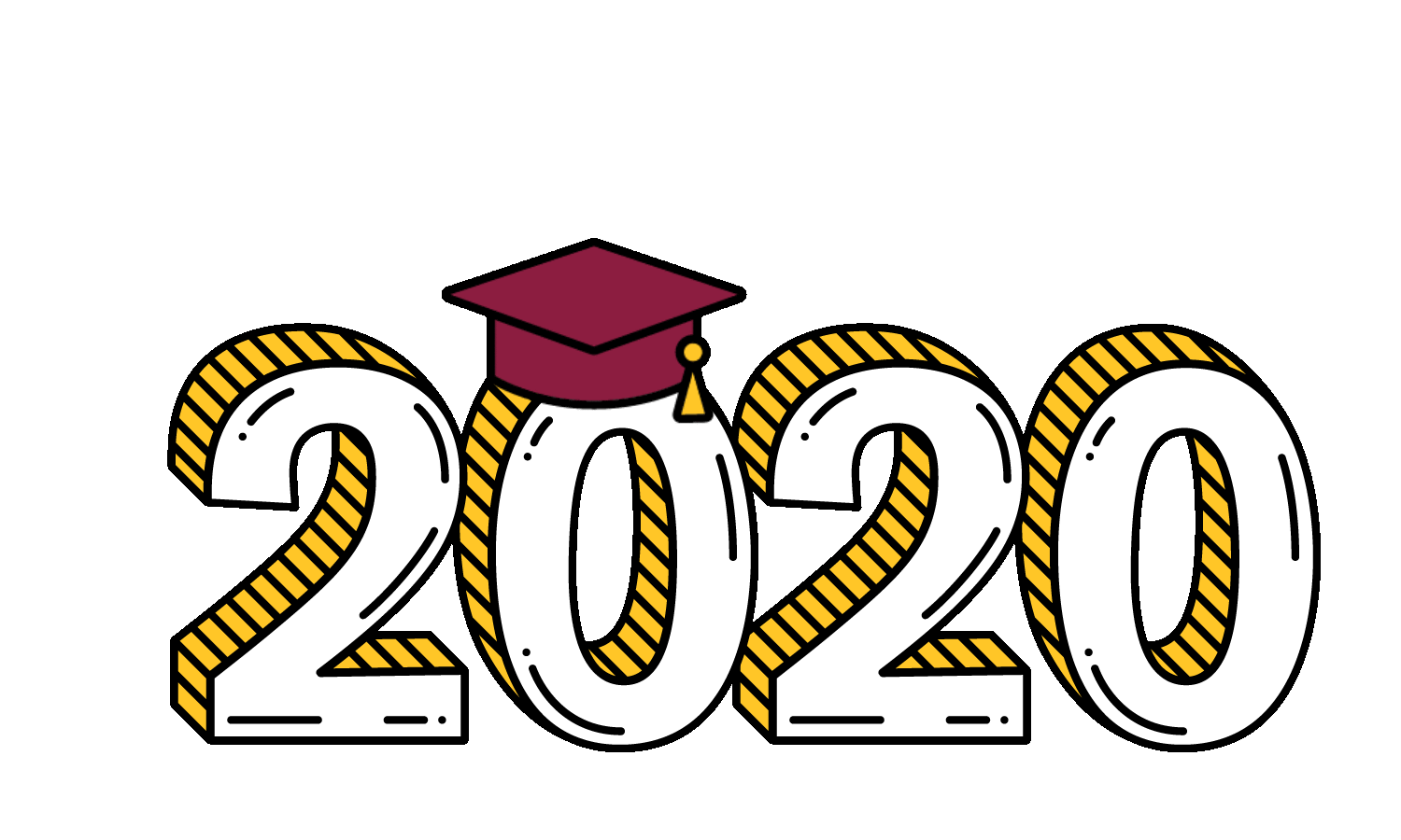 Asu Class Of 2020 Sticker by Arizona State University