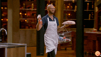 Cheers Cooking GIF by MasterChefAU