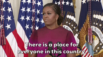 Michelle Obama America GIF by GIPHY News
