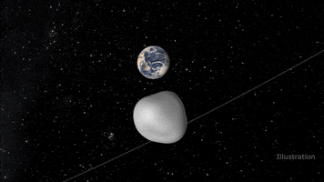 Space Asteroid GIF by Bluetext