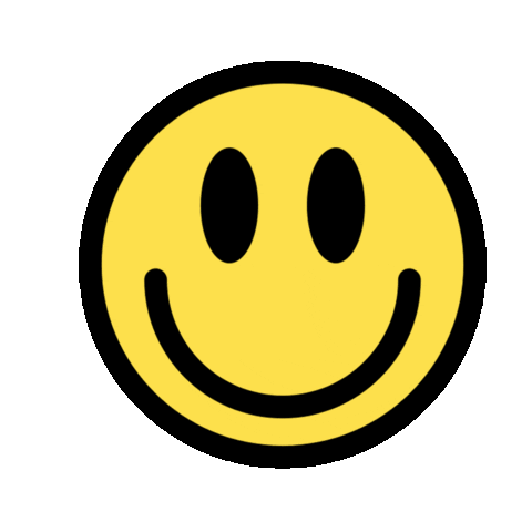 Happy Smile Sticker by La Estelina