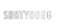 SNOTYOUNG Sticker