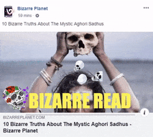 bizarrefact myticism GIF by Gifs Lab