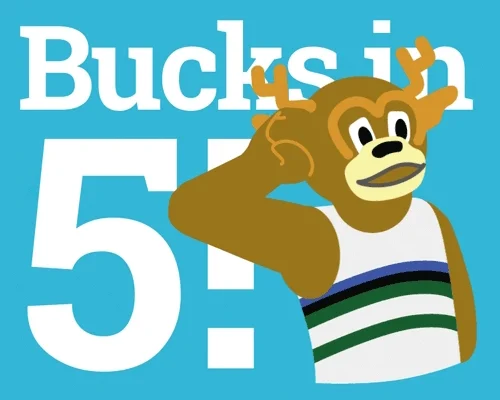 Milwaukee Bucks Fist Pump GIF
