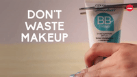 Don't waste makeup