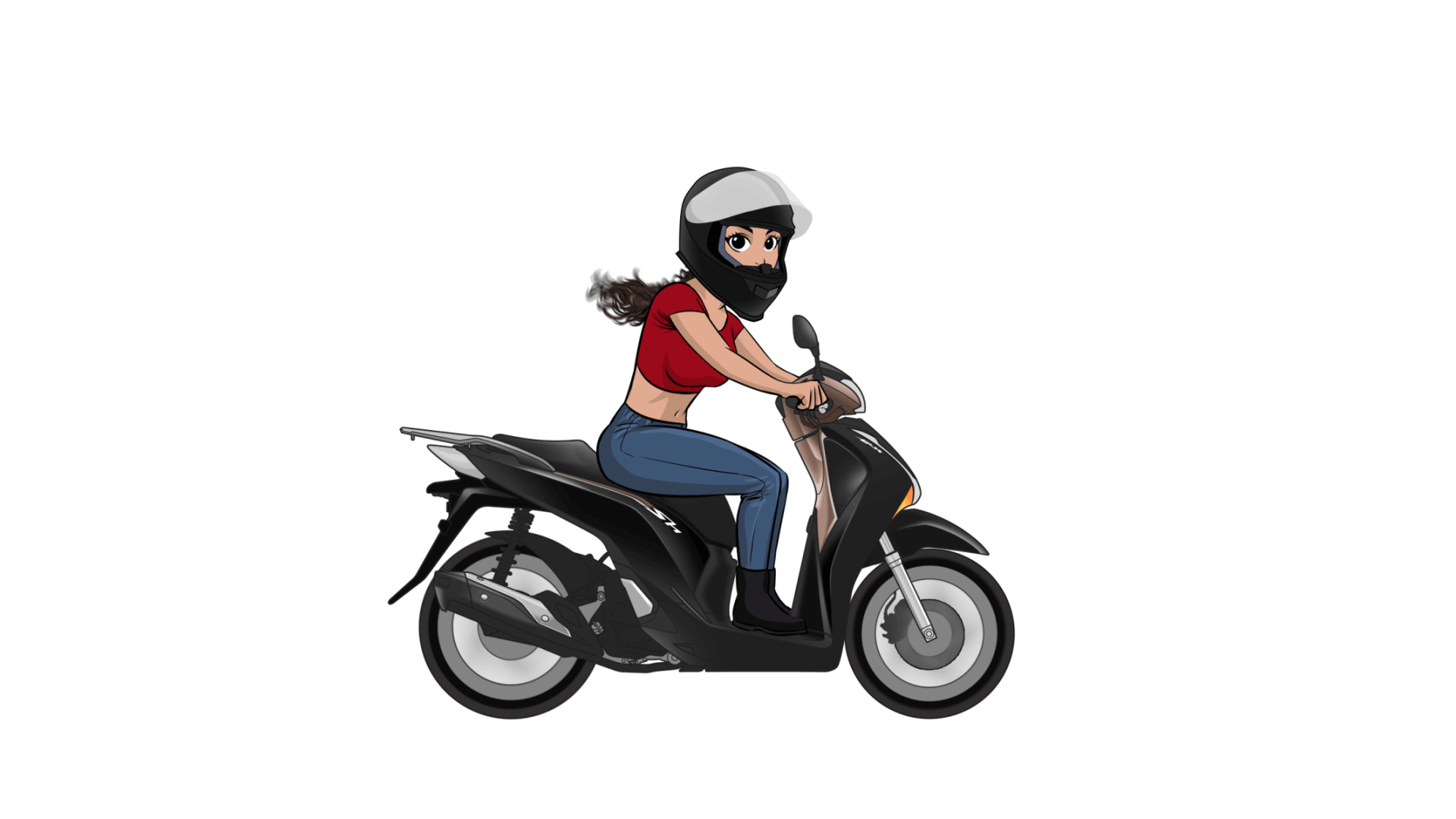 Sheilas Sticker by Mulheres de moto for iOS & Android GIPHY