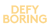 Defyboring Sticker by Logitech