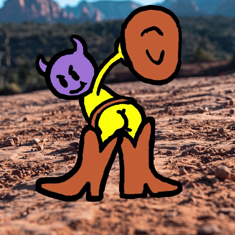 Emoji Cowboy GIF by GIPHY Studios 2022