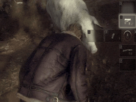 Resident Evil Pig GIF