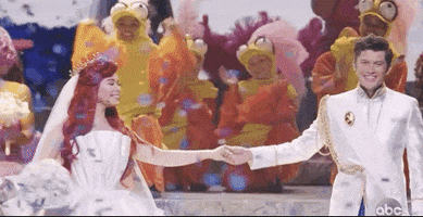 The Little Mermaid Wedding GIF by ABC Network