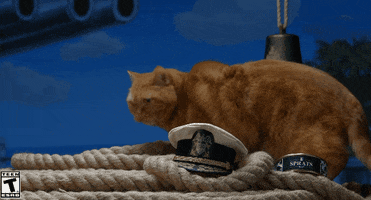 WorldofWarships kitty fat cat wows world of warships GIF