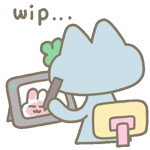 Working Work In Progress Sticker