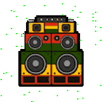 レゲエ Sticker