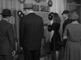 scottok records twilight zone to serve man record sale GIF
