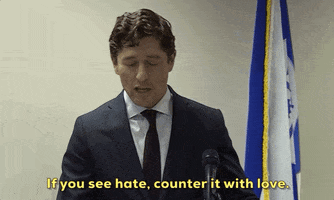 minneapolis jacob frey if you see hate counter it with love GIF