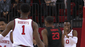 High Five St Johns GIF by St. John's Red Storm
