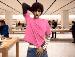 Apple Store Dancing GIF