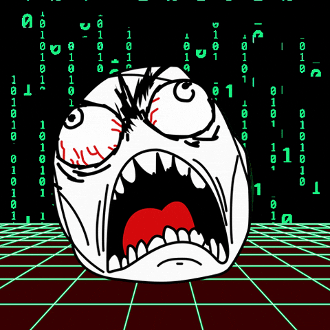 Angry Matrix GIF by Rageguy