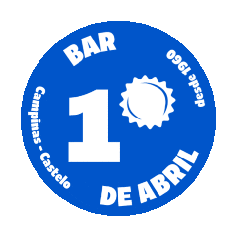 Bar 1 De Abril Sticker