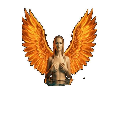 Girl Shatter Sticker by Tasha Zima