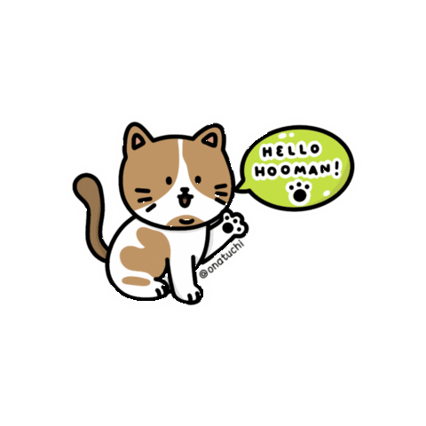 Hello Sticker