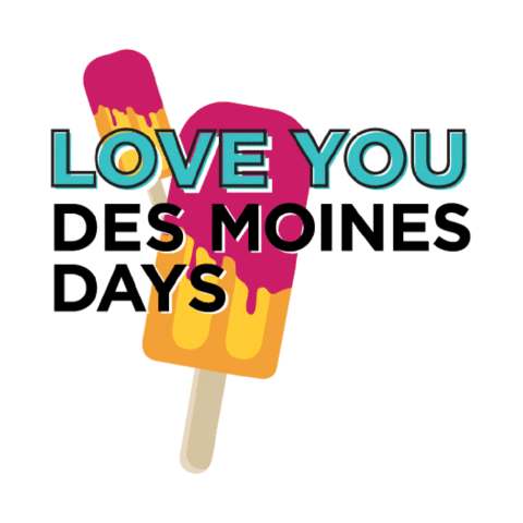Loveyoudesmoinesdays Sticker