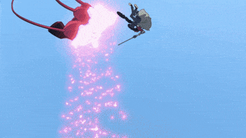 Wink Mikado GIF by Cosmic Princess Kaguya! official