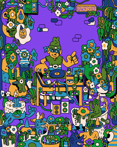 Techno GIF