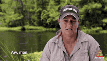 sad tv show GIF by Swamp People