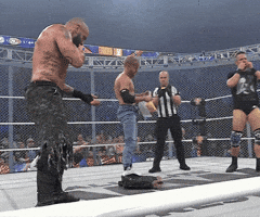 Wrestling Snacks GIF
