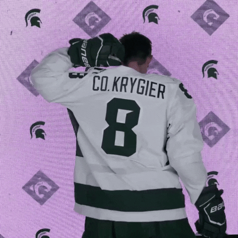 Go Green Its Me GIF by Michigan State Athletics