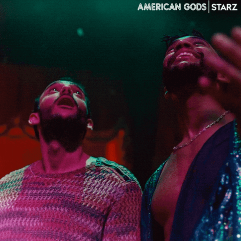 Season 3 Party GIF by American Gods