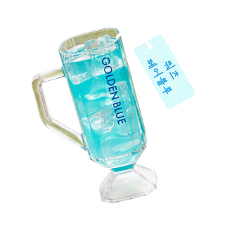 Quartz Highball Sticker by golden blue
