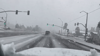 Winter Weather Creates Slick Roads in Central Arizona